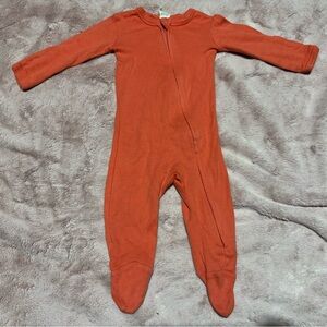 Kate Quinn Vibrant Orange Kids Footie